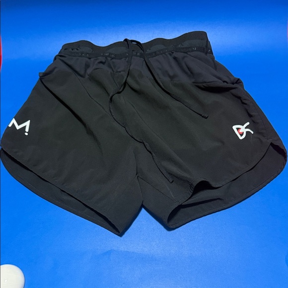 District Vision x MaurtenMen's Black Running Shorts 5”